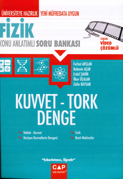 TYT-AYT FİZİK KUVVET TORK DENGE KONU ANLATIMLI SORU BANKASI Limon Fotokopi