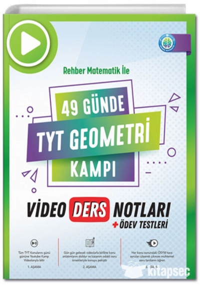2024 49 Günde TYT Geometri Video Ders Notları Rehber Matematik Limon Fotokopi