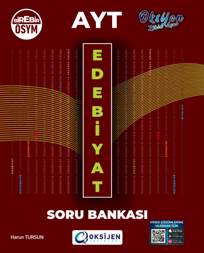 AYT Edebiyat Soru Bankası Limon Fotokopi
