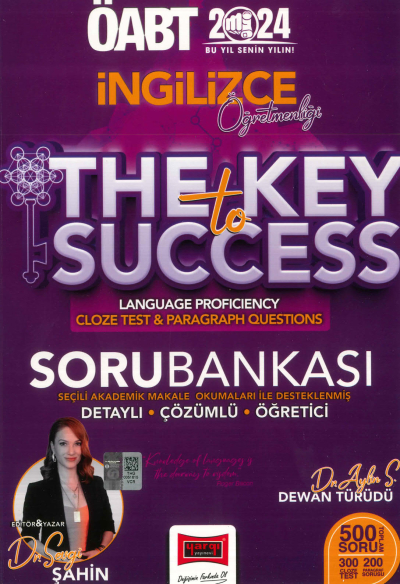 ÖABT İNGİLİZCE THE KEY TO SUCCESS SORU BANKASI ÇÖZÜMLÜ Limon Fotokopi