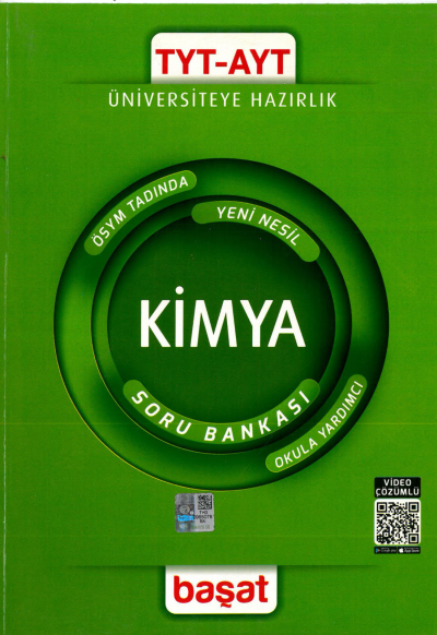 TYT AYT Kimya Soru Bankası Başat Yayınları Limon Fotokopi