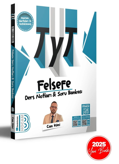 2025 TYT Felsefe Ders Notları ve Soru Bankası Benim Hocam Yayınları Limon Fotokopi