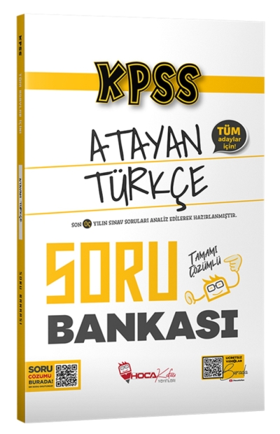 KPSS Türkçe Atayan Soru Bankası Hoca Kafası Limon Fotokopi