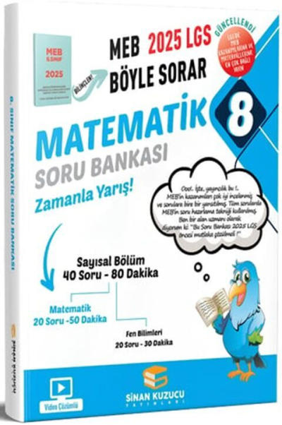 8. Sınıf LGS Matematik Soru Bankası Sinan Kuzucu Limon Fotokopi