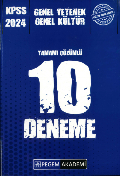 GY-GK TAMAMI ÇÖZÜMLÜ 10 DENEME Limon Fotokopi