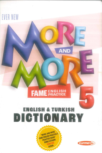 More And More 5 English Turkish Dictionary Limon Fotokopi