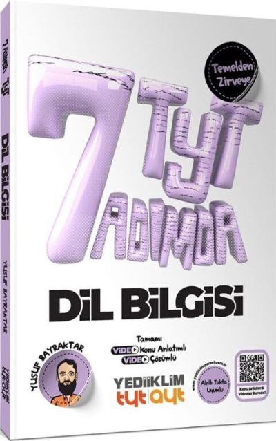 YKS TYT 7 Yedi Adımda Dil Bilgisi Konu Anlatımlı Soru Bankası Çözümlü Yediiklim Yayınları Limon Fotokopi