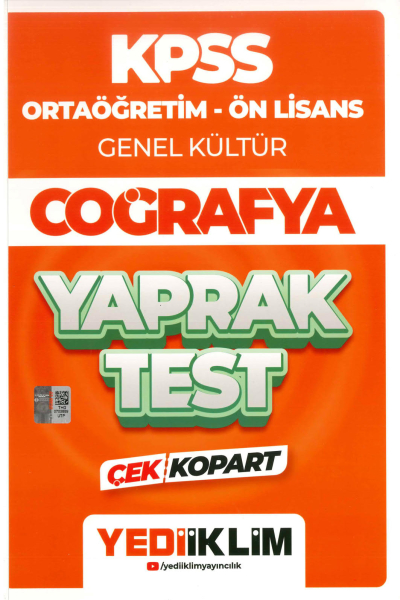 COĞRAFYA YAPRAK TEST Limon Fotokopi