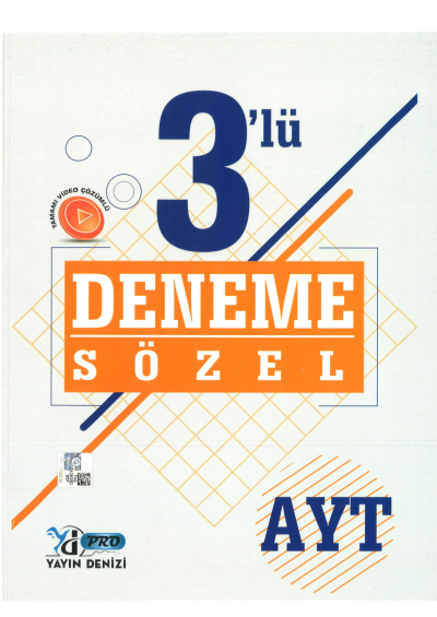 AYT Sözel 3 lü Deneme Video Çözümlü Limon Fotokopi