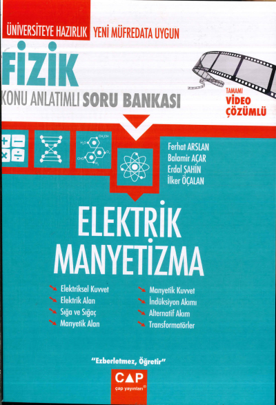 TYT-AYT FİZİK ELEKTRİK MANYETİZMA KONU ANLATIMLI SORU BANKASI Limon Fotokopi