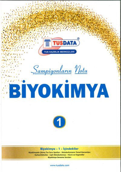 Biyokimya 1 Şampiyonların Notu Tusdata Limon Fotokopi