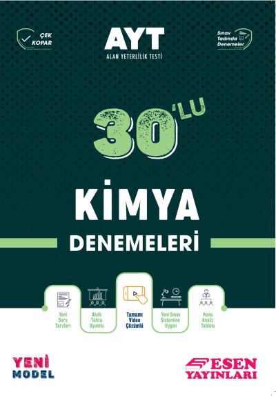 AYT 30'lu Kimya Denemeleri Limon Fotokopi