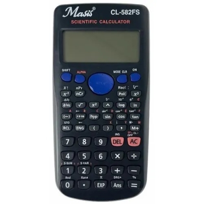 Masis CL-582FS Bilimsel Hesap Makinesi Limon Fotokopi