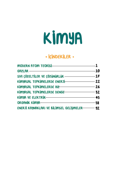 AYT Kimya Vip Notlar Vin Kampüs Limon Fotokopi