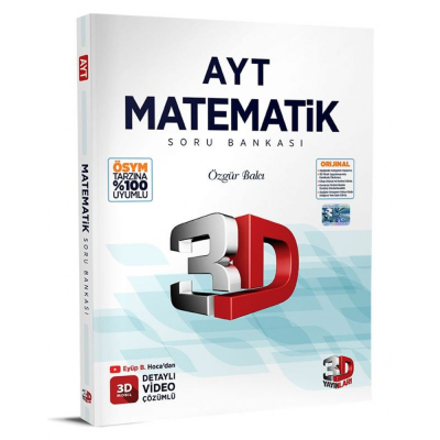3D Yayınları Ayt Matematik Soru Bankası Limon Fotokopi