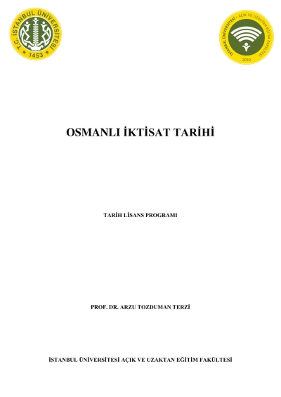 Osmanlı İktisat Tarihi Limon Fotokopi