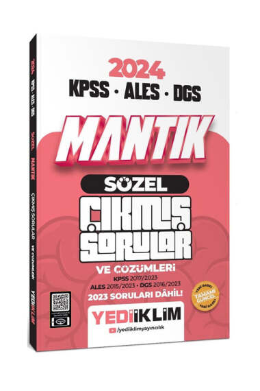 2024 KPSS ALES DGS Sözel Mantık Tamamı Çözümlü Çıkmış Sorular Limon Fotokopi