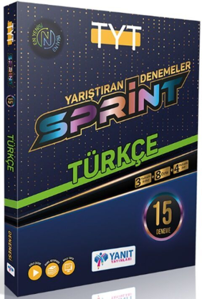 TYT Türkçe Sprint 15 Deneme Yanıt Yayınları