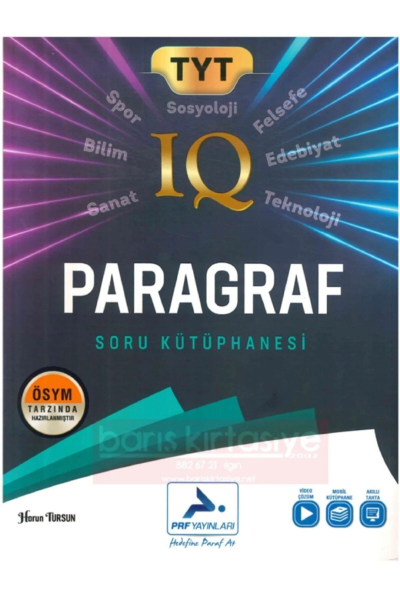 TYT PARAGRAF IQ SORU KÜTÜPHANESİ Limon Fotokopi