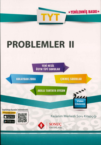 TYT PROBLEMLER 2 SORU KİTAPÇIĞI