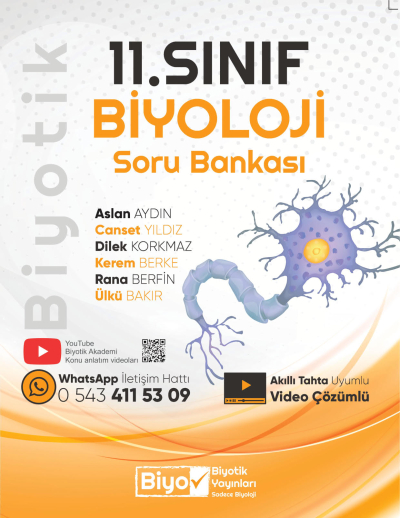 11. Sınıf Biyoloji Soru Bankası Biyotik Yayınları Limon Fotokopi