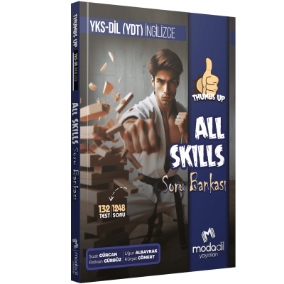 YKS DİL Thumbs Up All Skills Soru Bankası Modadil Yayınları