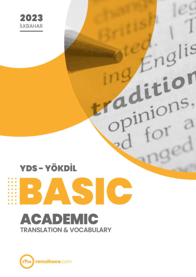 BASIC ACADEMIC TRANSLATION & VOCABULARY YDS-YÖKDİL Limon Fotokopi