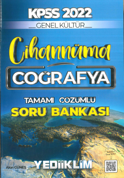 KPSS CİHANNÜMA COĞRAFYA TAMAMI ÇÖZÜMLÜ SORU BANKASI Limon Fotokopi