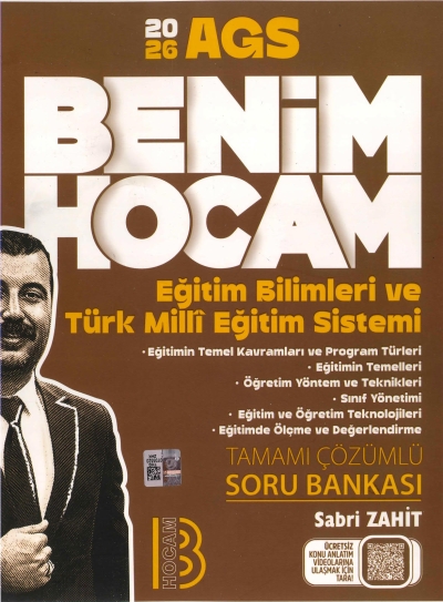 2026 Eğitim Bilimleri ve Türk Milli Eğitim Sistemi Tamamı Çözümlü Soru Bankası SABRİ HOCA Benim Hocam Yayınları Limon Fotokopi