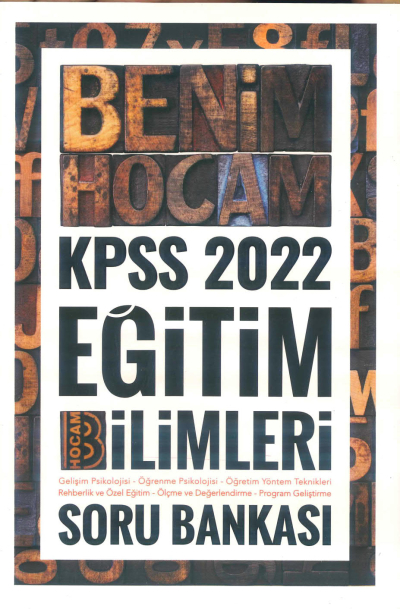 EĞİTİM BİLİMLERİ TÜM DERSLER SORU BANKASI Limon Fotokopi