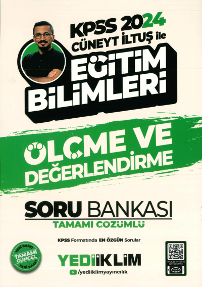 ÖLÇME VE DEĞERLENDİRME TAMAMI ÇÖZÜMLÜ SORU BANKASI (CÜNEYT İLTUŞ) Limon Fotokopi