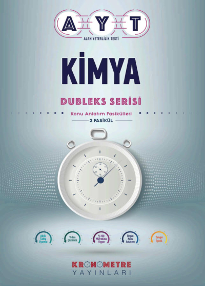 AYT KİMYA DUBLEKS SERİSİ KONU ANLATIM