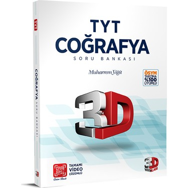 TYT 3D Coğrafya Soru Bankası Limon Fotokopi