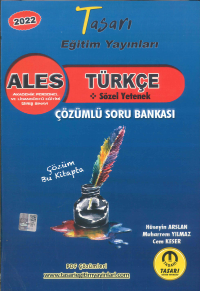 ALES TÜRKÇE SÖZEL YETENEK ÇÖZÜMLÜ SORU BANKASI Limon Fotokopi