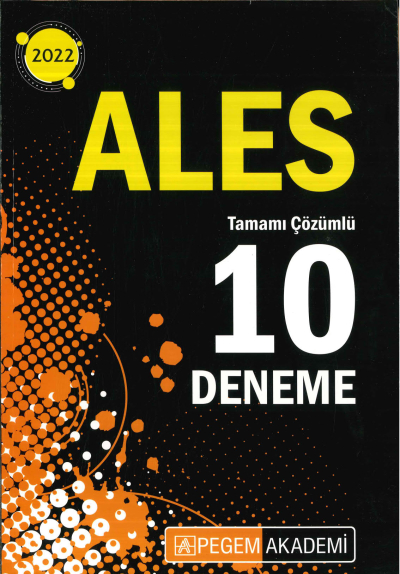 ALES TAMAMI ÇÖZÜMLÜ 10 DENEME Limon Fotokopi