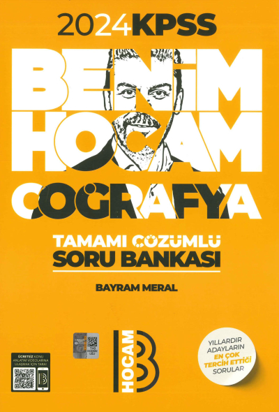 COĞTAFYA TAMAMI ÇÖZÜMLÜ SORU BANKASI BENİM HOCAM BAYRAM MERAL