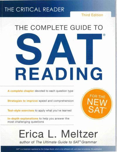 The Critical Reader, 3rd Edition: The Complete Guide to SAT Reading Limon Fotokopi