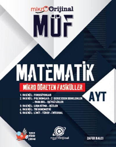 Mikro AYT Matematik MÖF Mikro Öğreten Fasiküller Orijinal Yayınları Limon Fotokopi