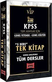 VİP KPSS GY GK 5 Ders Tek Kitap Tüm Dersler Konu Anlatımlı Limon Fotokopi