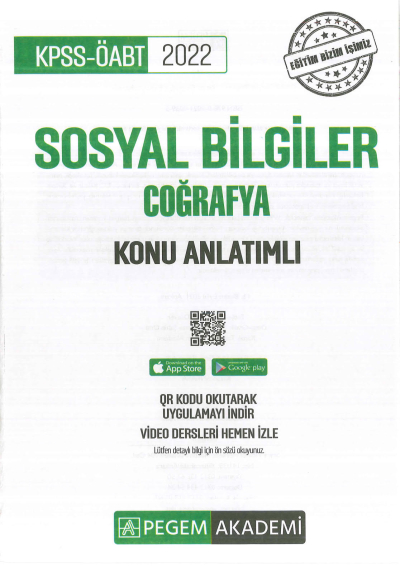 SINIF ÖĞRETMENLİĞİ COĞRAFYA KONU ANLATIMLI Limon Fotokopi
