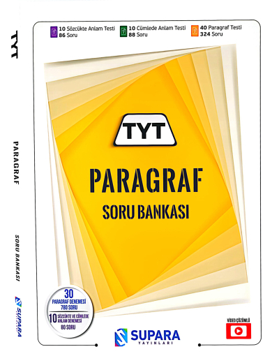 TYT Paragraf Soru Bankası