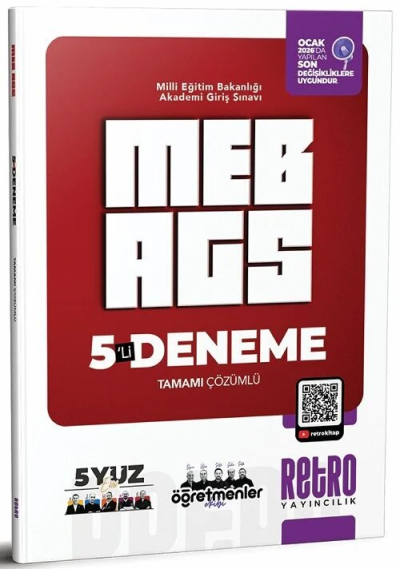 MEB AGS Tüm Dersler 5 Deneme Retro Yayıncılık Limon Fotokopi
