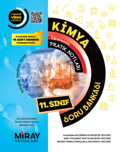 11.Sınıf Kimya Konu Özetli Soru Bankası (Tamamı Video Çözümlü) Miray Yayınları Limon Fotokopi