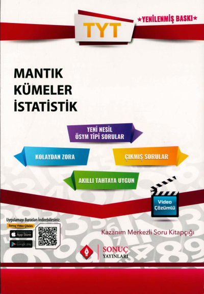 TYT MANTIK KÜMELER İSTATİSTİK SORU KİTAPÇIĞI Limon Fotokopi