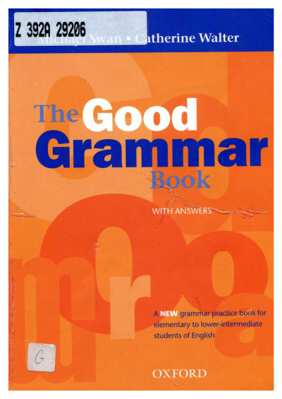 The Good Grammar Book with answers Limon Fotokopi