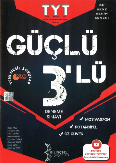 TYT Güçlü 3‘lü Deneme Sınavı Limon Fotokopi