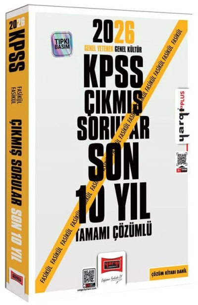 2026 KPSS GK-GY Tüm Dersler Tamamı Çözümlü Son 10 Yıl Çıkmış Sorular Yargı Yayınevi Limon Fotokopi