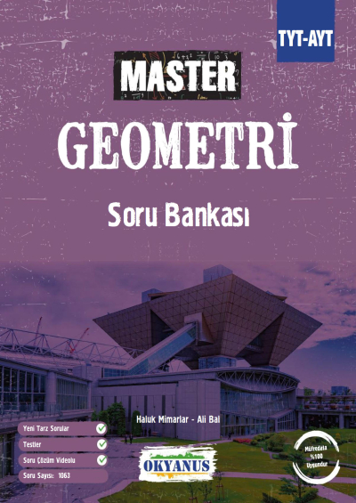 TYT AYT Master Geometri Soru Bankası Okyanus Yayınları Limon Fotokopi