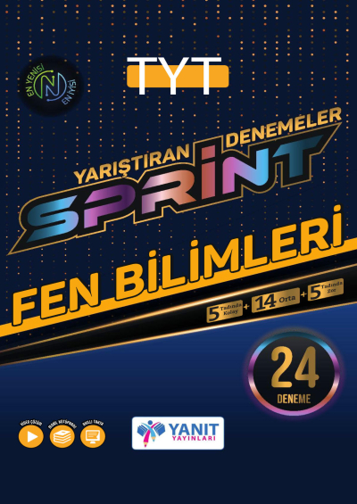 TYT Fen Bilimleri Sprint 24 Deneme Yanıt Yayınları Limon Fotokopi