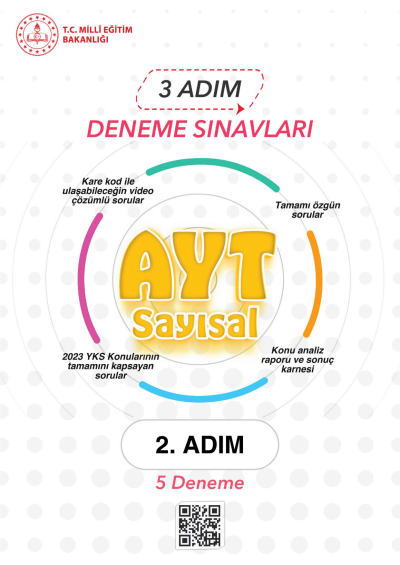 3 ADIM DENEME SINAVLARI AYT SAYISAL 2. ADIM